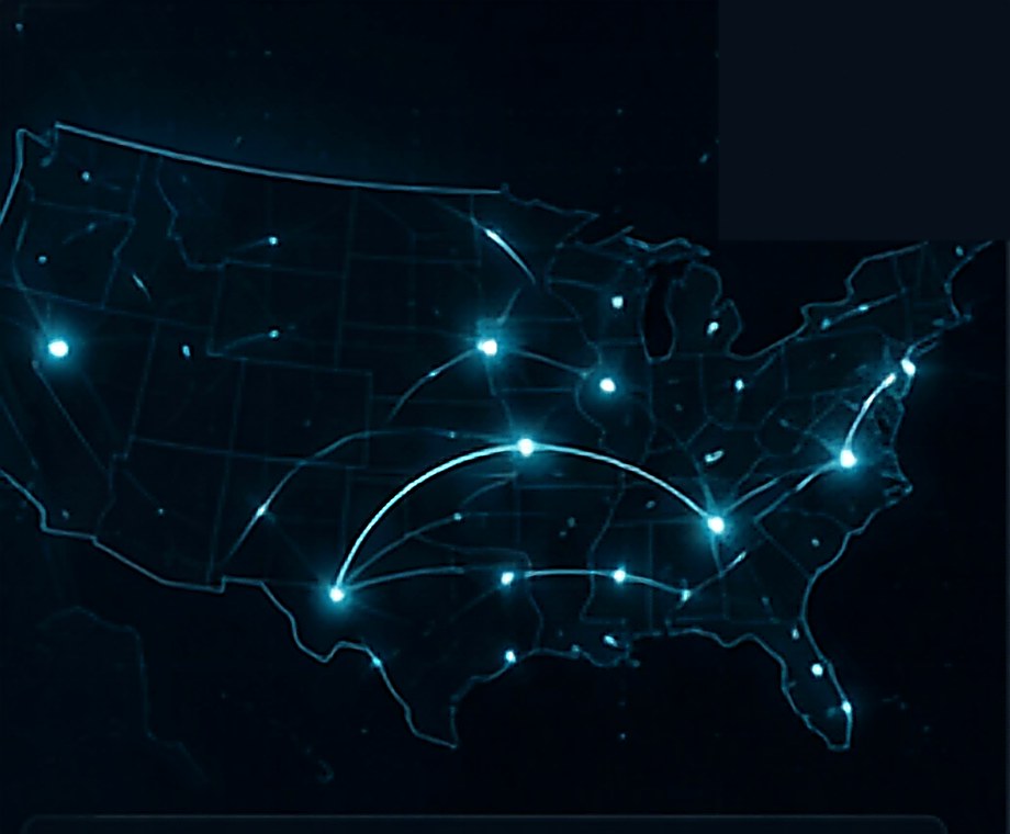 National coverage map